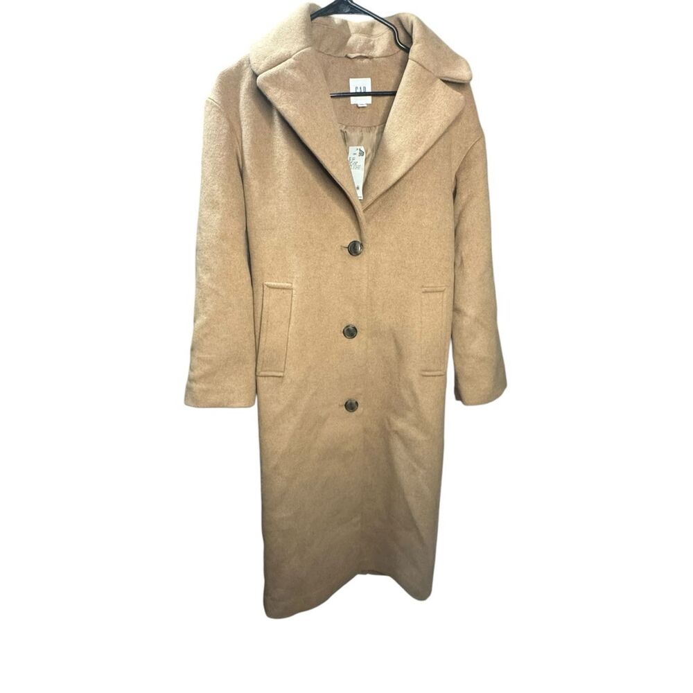 GAP Oversized Longline Wool-Blend Coat Gap size xxxs/xs NWT